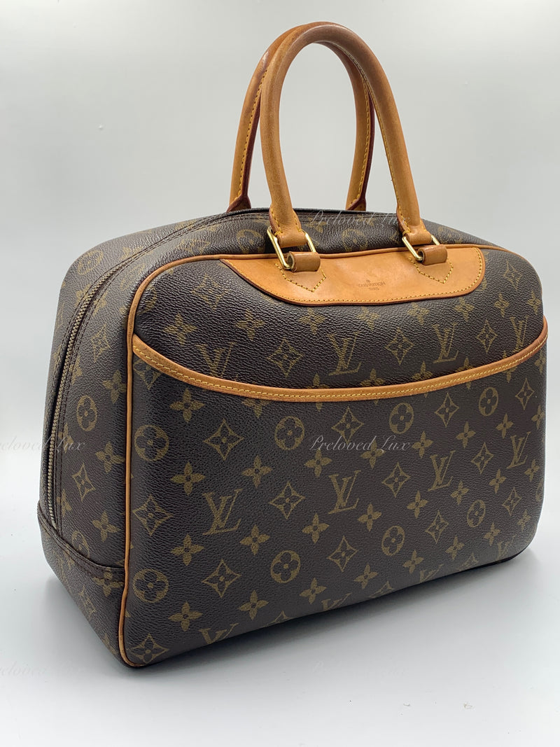 LOUIS VUITTON Monogram Deauville Large Travel Bag