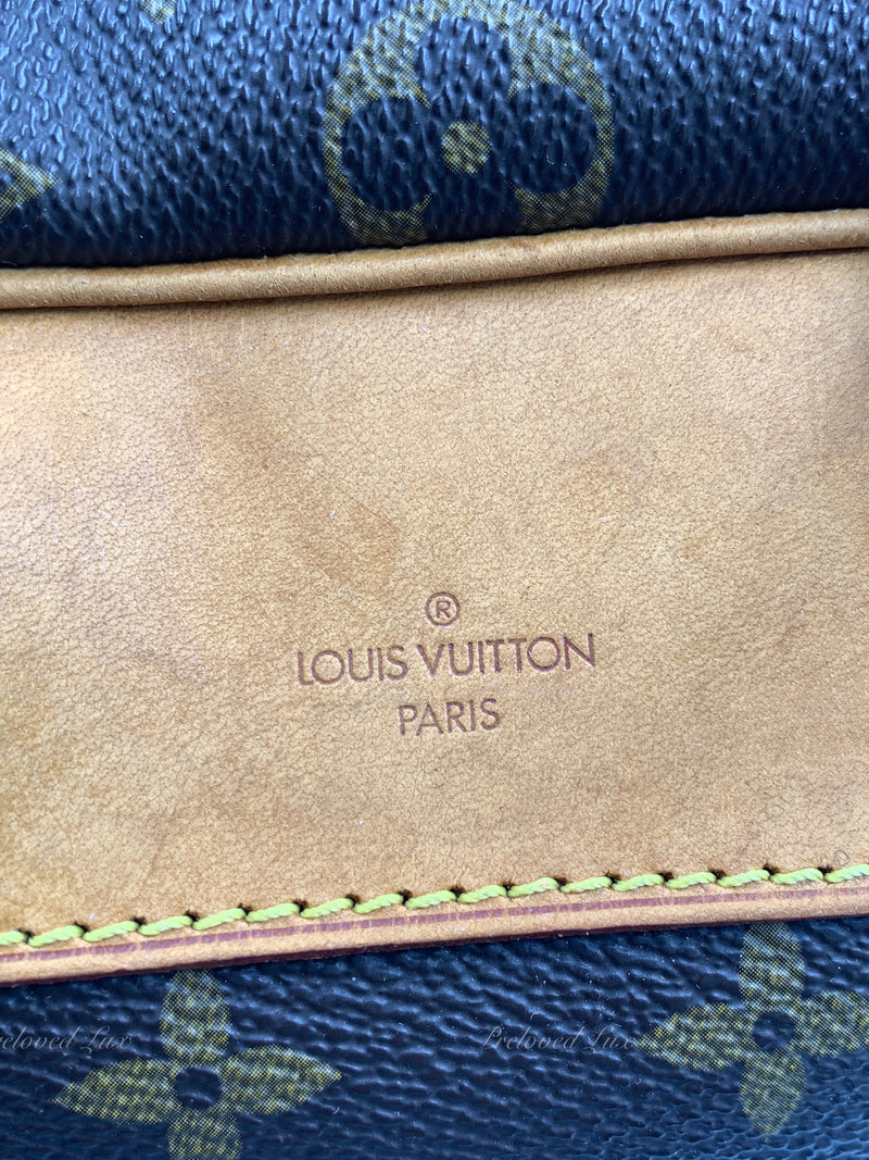 LOUIS VUITTON Monogram Deauville Large Travel Bag