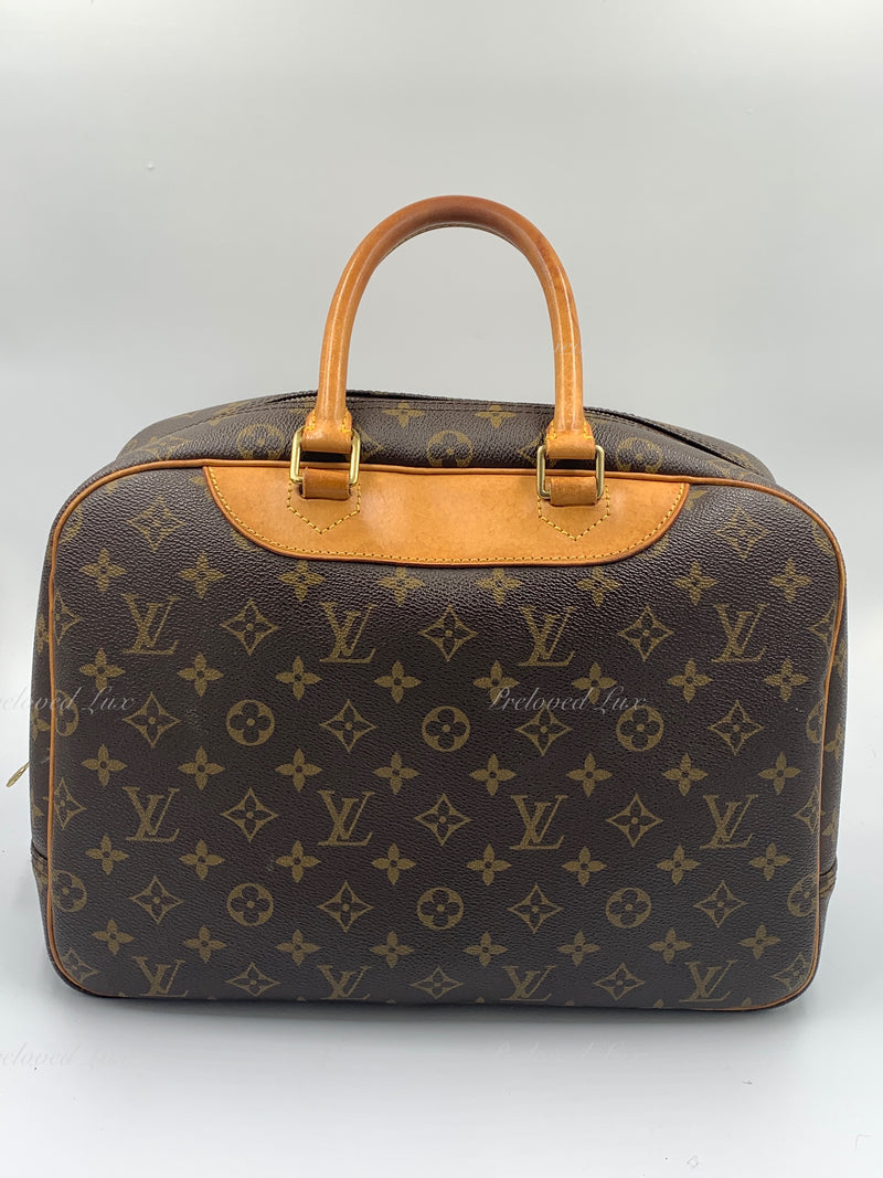 LOUIS VUITTON Monogram Deauville Large Travel Bag