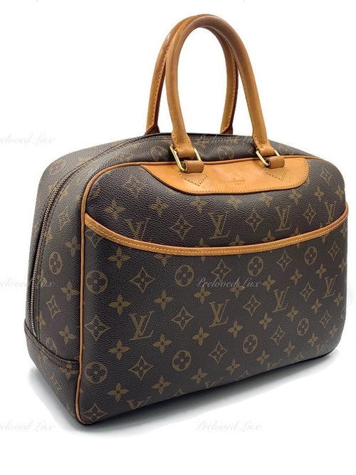 LOUIS VUITTON Monogram Deauville Large Travel Bag