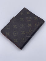 LOUIS VUITTON Monogram Canvas Small Ring Agenda PM