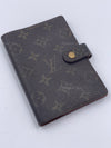 LOUIS VUITTON Monogram Canvas Small Ring Agenda PM