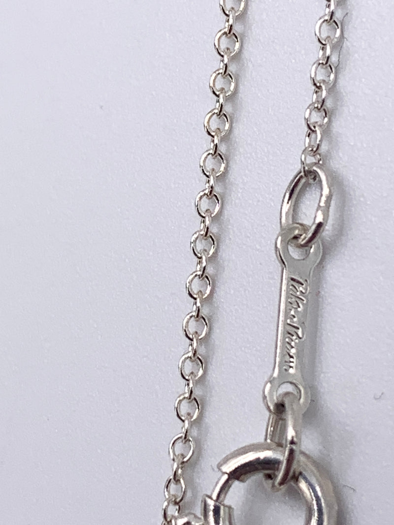 Tiffany 
Co 925 Silver Paloma Picasso Scribble Necklace