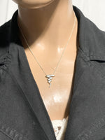 Tiffany 
Co 925 Silver Paloma Picasso Scribble Necklace