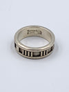 Tiffany 
Co 925 Silver Atlas Medium Ring Size 6