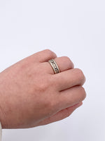 Tiffany 
Co 925 Silver Atlas Medium Ring Size 6