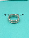 Tiffany 
Co 925 Silver 1837 Medium Ring Size 5.75