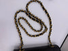 Sold-CHANEL Classic Lambskin Chain Mini Square Flap Bag black/gold