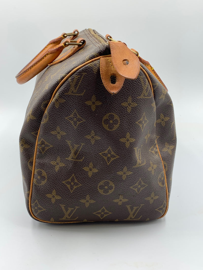 Sold-LOUIS VUITTON Monogram Speedy 30