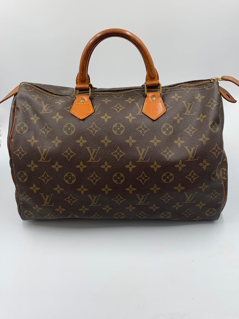 Sold-LOUIS VUITTON Monogram Speedy 35