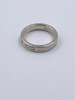 Sold-Tiffany 
Co 925 Silver 1837 Narrow Ring Size 6