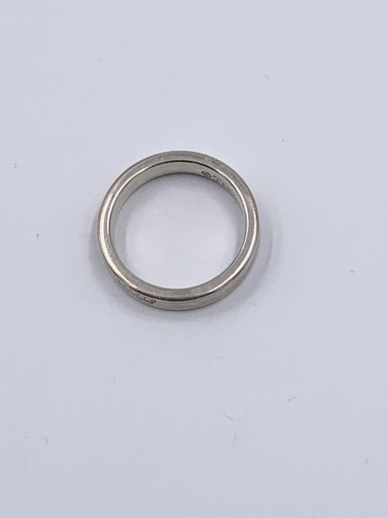 Sold-Tiffany 
Co 925 Silver 1837 Narrow Ring Size 6