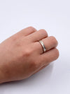 Sold-Tiffany 
Co 925 Silver 1837 Narrow Ring Size 6