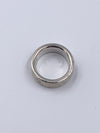 Sold-Tiffany 
Co 925 Silver 1837 Medium Ring Size 5.75