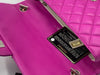 Sold-CHANEL Valentine Flap in Purple Silver Hardware Shoulder Bag