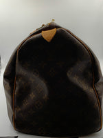 Sold-LOUIS VUITTON Monogram Keepall 50 Travel Bag