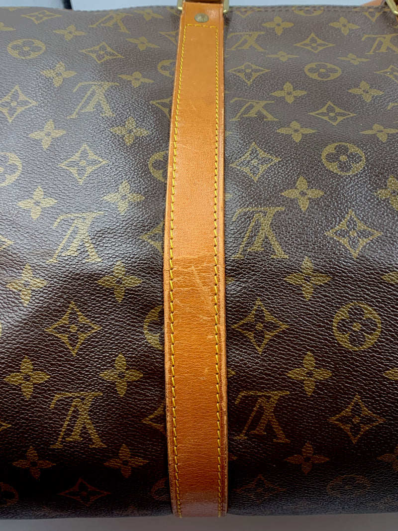 Sold-LOUIS VUITTON Monogram Keepall 50 Travel Bag