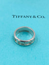 Sold-Tiffany 
Co 925 Silver Atlas Medium Ring Size 6