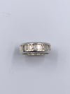 Sold-Tiffany 
Co 925 Silver Atlas Medium Ring Size 6