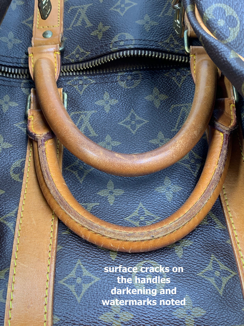 Sold-LOUIS VUITTON Monogram Keepall 50 Travel Bag