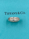 Tiffany 
Co 925 Silver Atlas Medium Ring Size 5 3/4 (5.25)