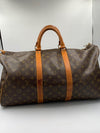 Sold-LOUIS VUITTON Monogram Keepall 50 Travel Bag (2)