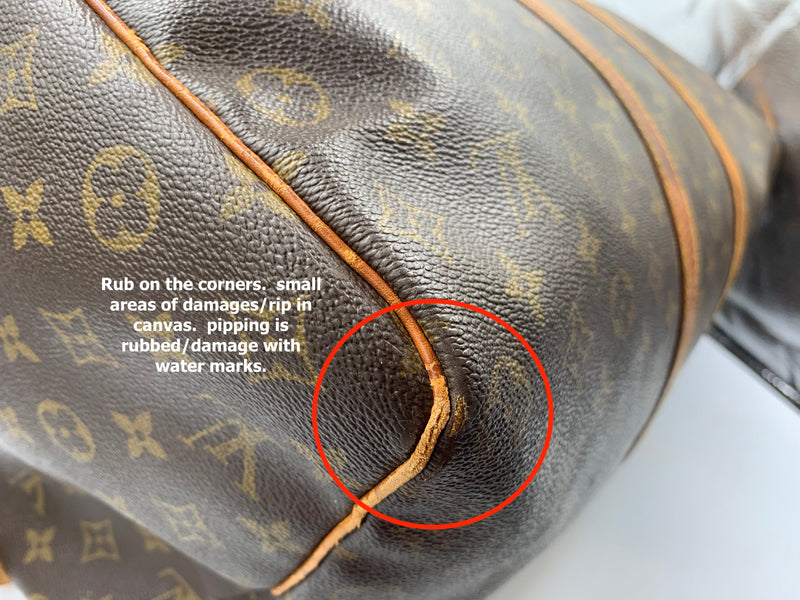 Sold-LOUIS VUITTON Monogram Keepall 50 Travel Bag (2)