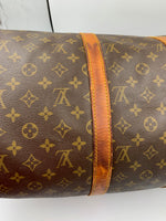 Sold-LOUIS VUITTON Monogram Keepall 50 Travel Bag (2)