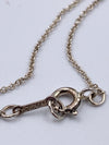 Sold-Tiffany 
Co Elsa Peretti Silver 925 Bean Necklace