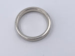 Sold-Tiffany 
Co 925 Silver 1837 Narrow Ring Size 8.75