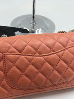 CHANEL CC Flap Bag - Dark Pink (Salmon Pink) SHW