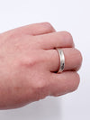 Sold-Tiffany 
Co 925 Silver 1837 Narrow Ring Size 8.75