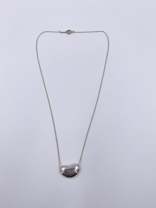 Sold-Tiffany 
Co Elsa Peretti Large Bean Necklace