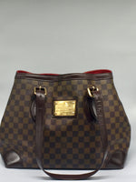 Sold-LOUIS VUITTON Damier Ebene Hampstead MM N51204