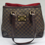 Sold-LOUIS VUITTON Damier Ebene Hampstead MM N51204