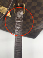 Sold-LOUIS VUITTON Damier Ebene Hampstead MM N51204