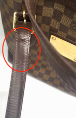 Sold-LOUIS VUITTON Damier Ebene Hampstead MM N51204