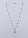 Sold-Tiffany 
Co 925 Silver Elsa Peretti Tear drop Pendant Necklace