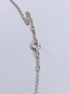 Tiffany 
Co 925 Silver Elsa Peretti Triple Open Heart Necklace