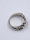 Sold-Tiffany 
Co 925 Silver Paloma Picasso Loving Heart Ring Size 7