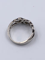 Sold-Tiffany 
Co 925 Silver Paloma Picasso Loving Heart Ring Size 7