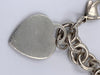 Tiffany 
Co 925 Silver Heart Tag Chain Bracelet