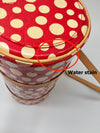 Sold-Louis Vuitton Monogram Vernis Kusama Dots Infinity Papillon Red M91425