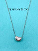 Sold-Tiffany 
Co Elsa Peretti Bean Necklace