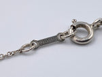 Sold-Tiffany 
Co Elsa Peretti 925 Silver 18mm Large Bean Necklace