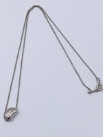 Sold-Tiffany 
Co Elsa Peretti Bean Necklace