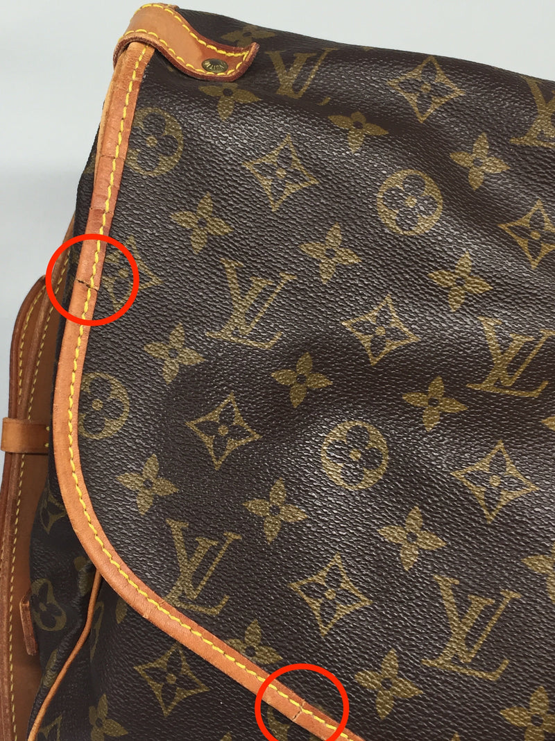 Sold-LOUIS VUITTON Monogram Saumur 35 M42254