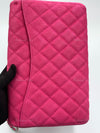 Sold-CHANEL Classic Quilted Flap Pink Caviar Shoulder Bag/Clutch with Chain Strap