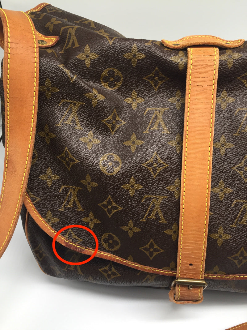 Sold-LOUIS VUITTON Monogram Saumur 35 M42254