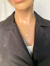 Sold-Tiffany 
Co 925 Silver Paloma Picasso X Kiss Small Size Pendant Necklace